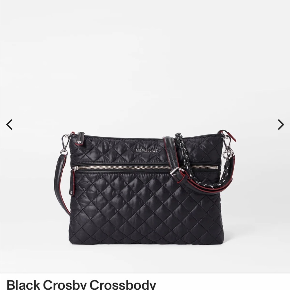 MZ Wallace black Crosby Crossbody